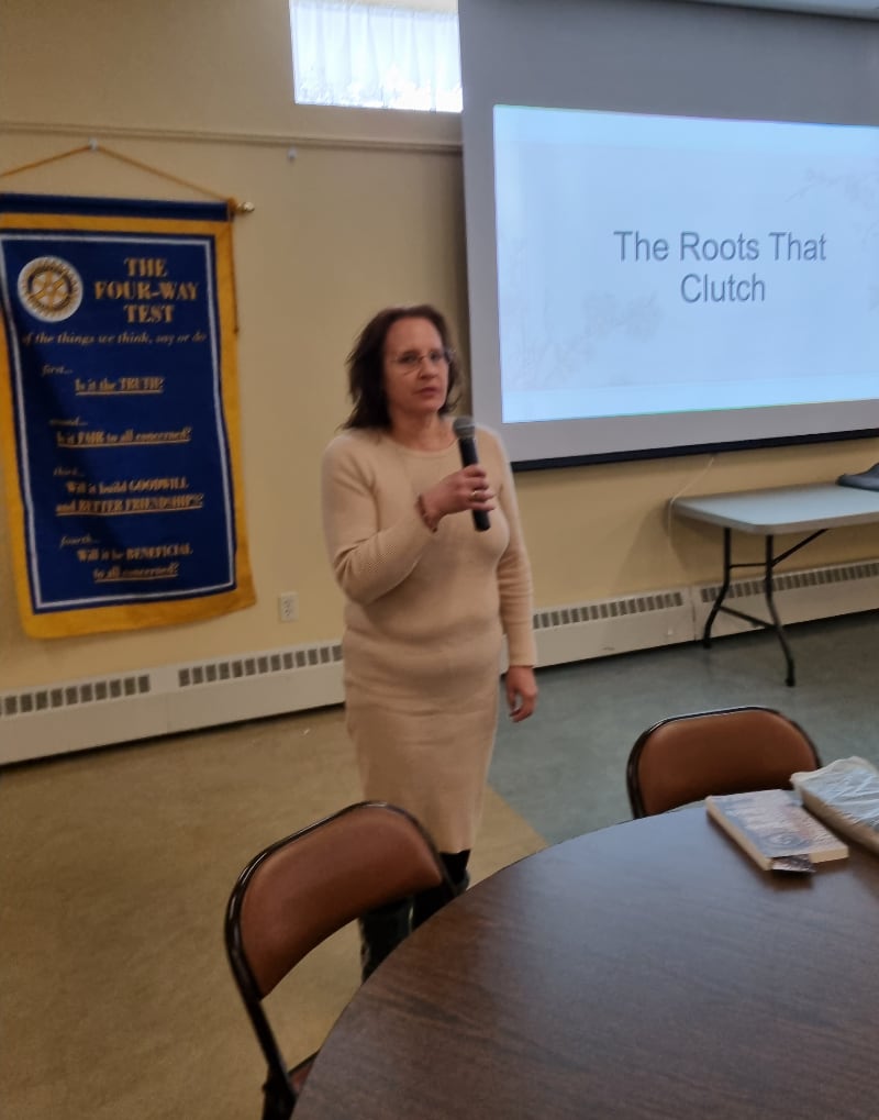 Rotary, Gilford, New Hampshire - Beth Ann Hooper - The Roots That Clutch