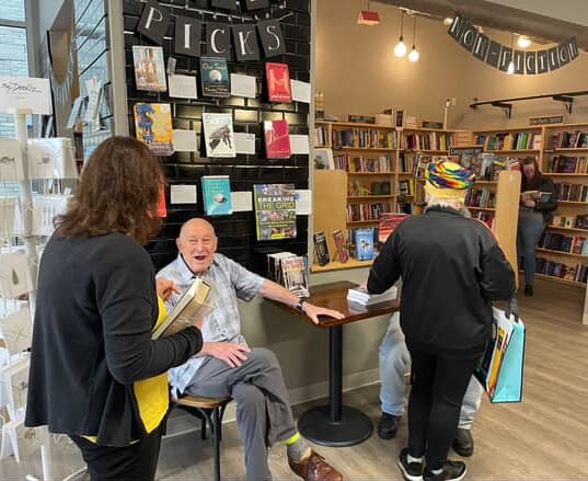Independent Bookstore Day at Bookery, Manchester, New Hampshire - Beth Ann Hooper - The Roots That Clutch