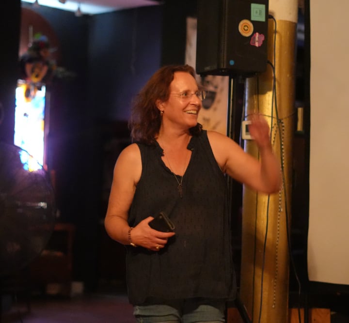 Open Screening/Networking Night, Paterson, New Jersey - Beth Ann Hooper - The Roots That Clutch